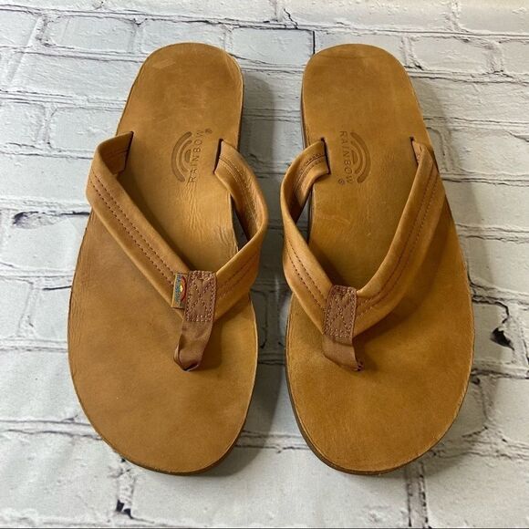 Rainbow Luxury Leather Double Layer Arch Support XXXL 13.5-15 - Picture 5 of 6